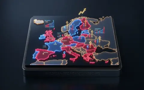 Mapa político y económico de Europa