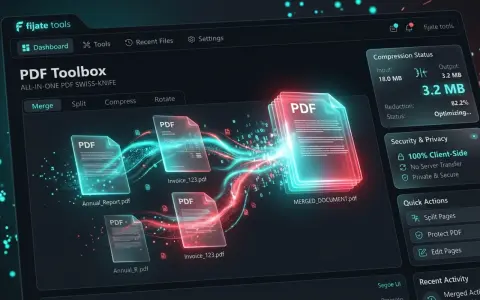 Herramientas PDF privadas: compresor, unir, dividir y firmar
