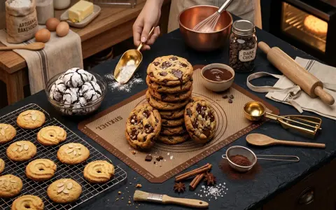 Recetario de galletas artesanal