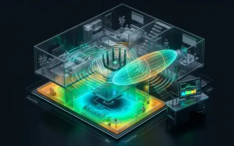 Simulador 3D de propagación de ondas de radio y cobertura Wi-Fi y LoRa