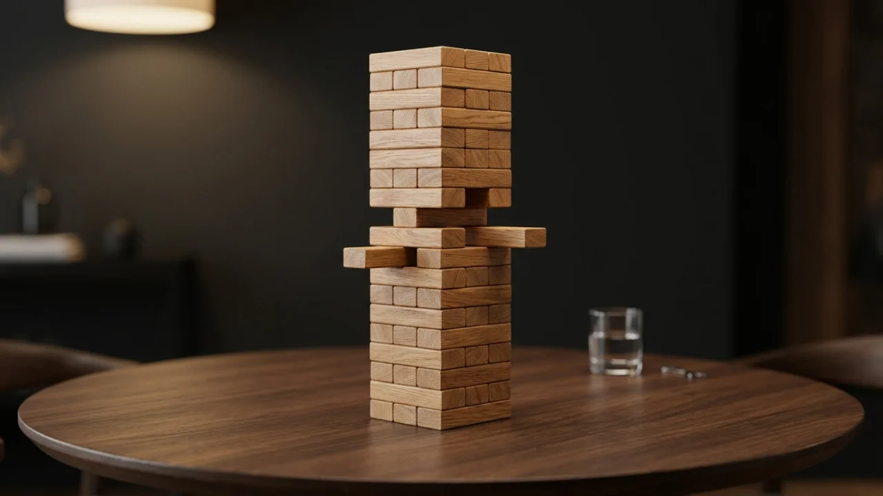 Torre de equilibrio y físicas 3D