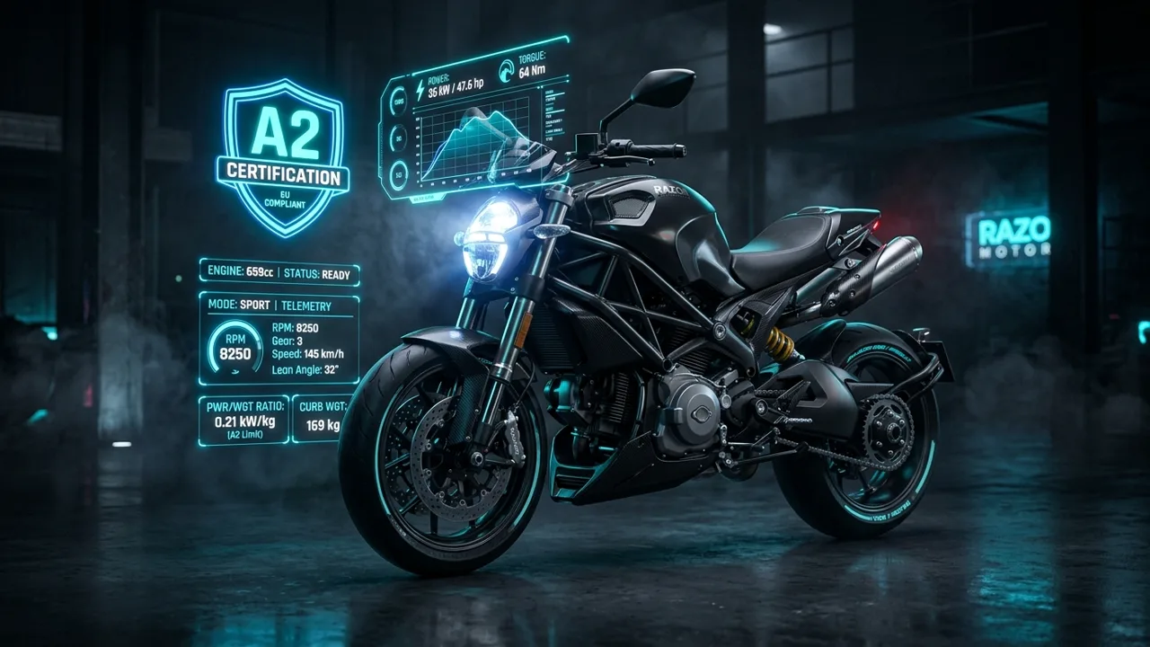 Validador de motos para carnet A2