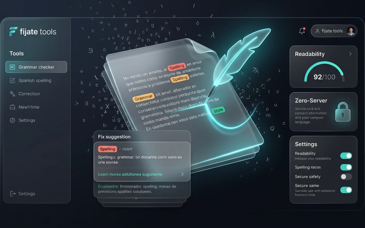 Verificador y corrector de gramática
