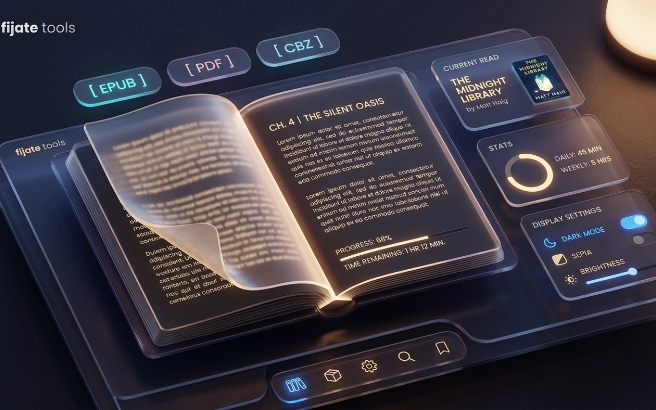 Visor y lector de libros electrónicos