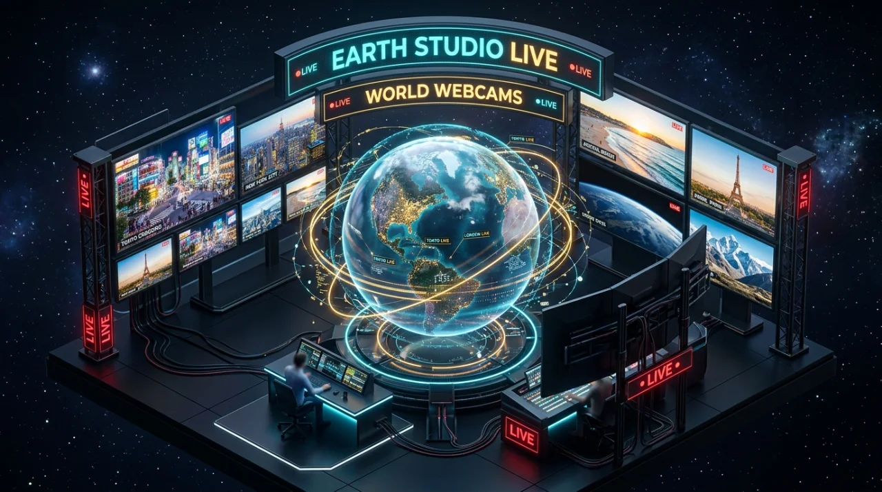 Visor de webcams del mundo en vivo
