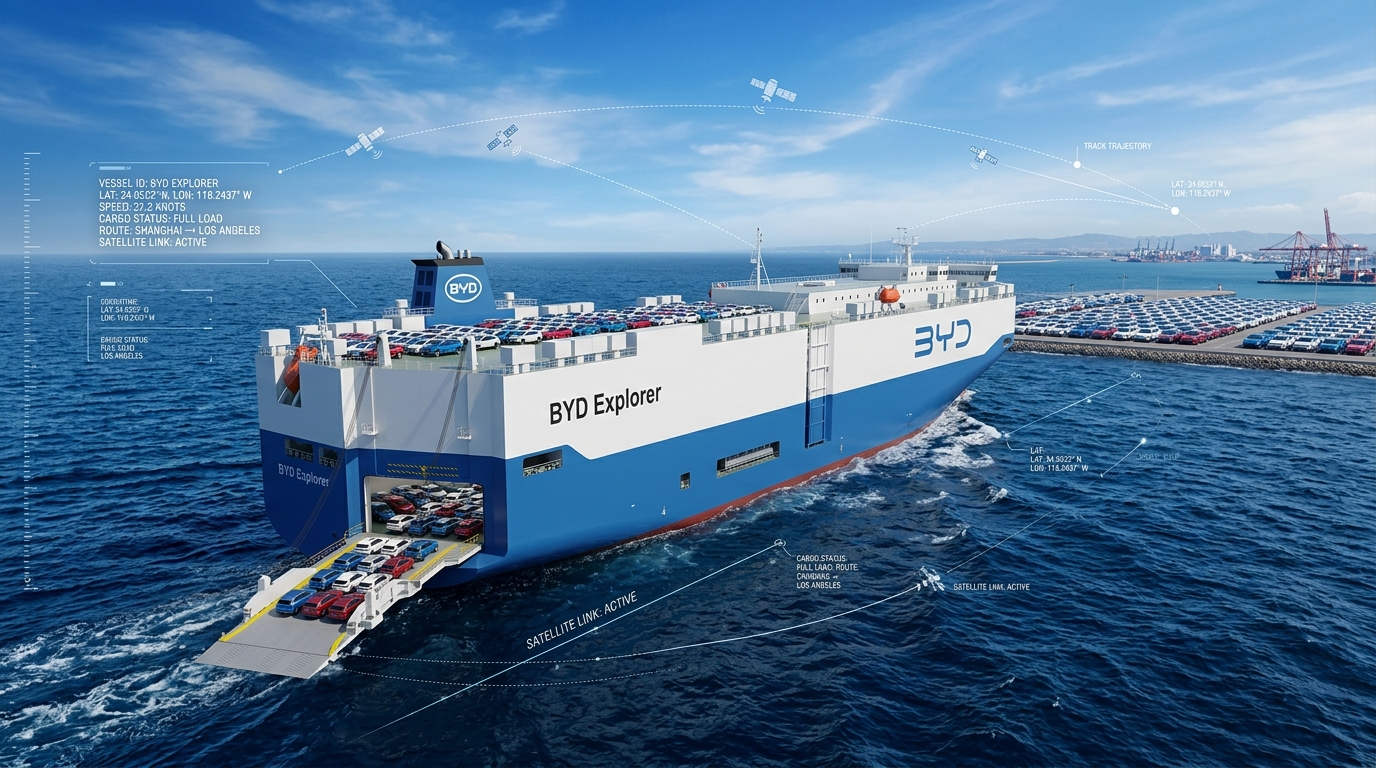 BYD Vessel Tracker and Buyer Delivery Calculator